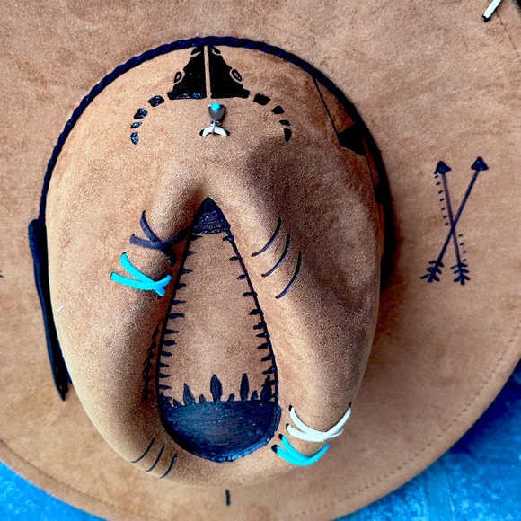 Giving Me Boho Vibes Boho Hat - Picture 4 of 5